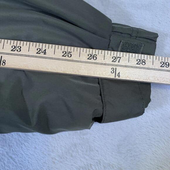 VINTAGE 90s Woolrich Jacket Mens Medium Green Full‎ Zip Hiking Hiker Outdoors B3 - Picture 15 of 16